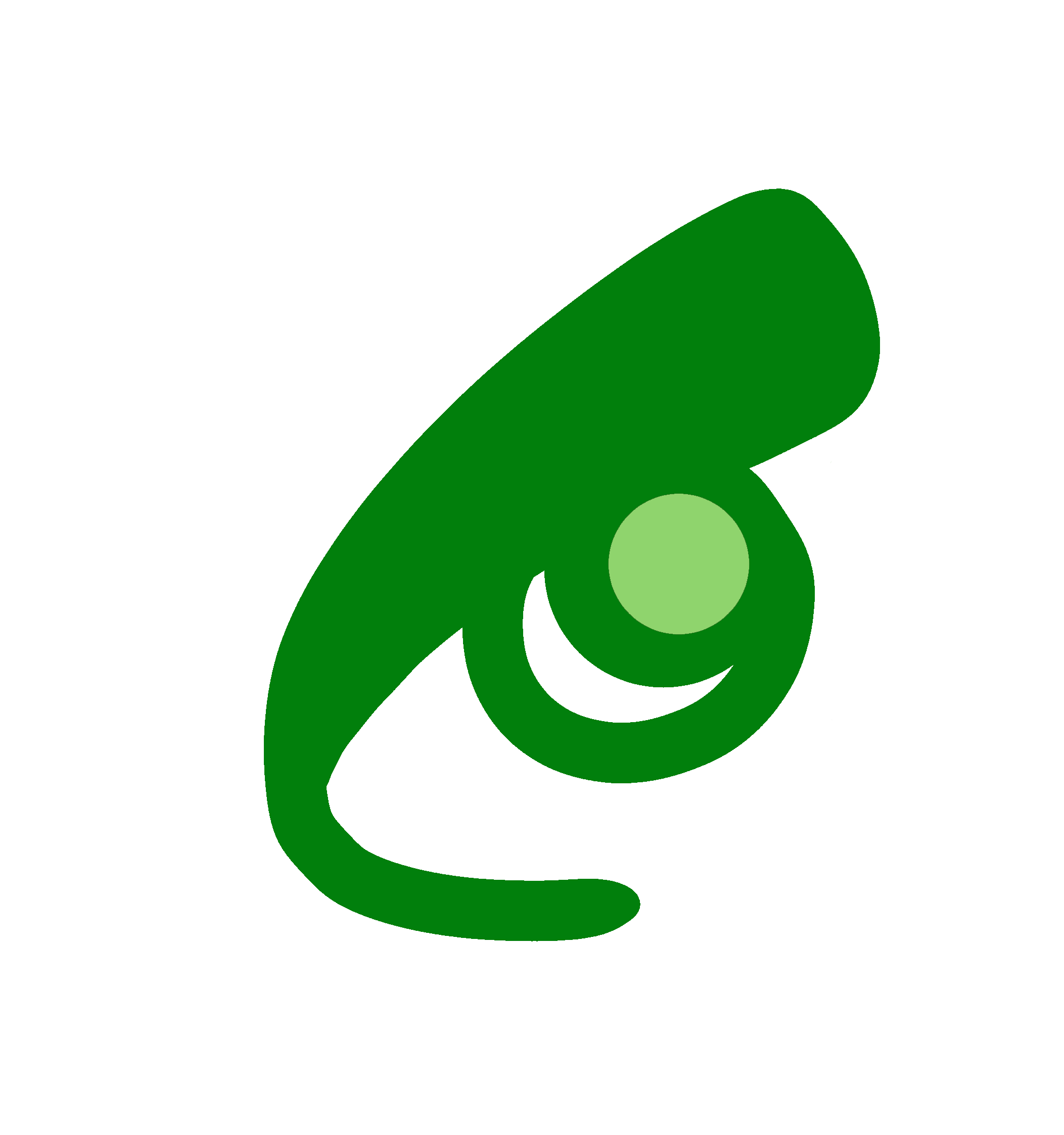 logo of Kemelion Studious which is a chameleon.